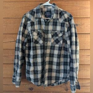 American Eagle Snap Button Shirt